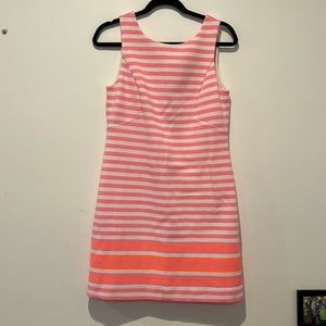 Lilly Pulitzer size small pink striped dress